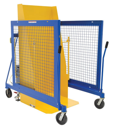 UNIVERSAL DC CAN DUMPER 400LB 74X45 IN - Model TCD-U-72-DC